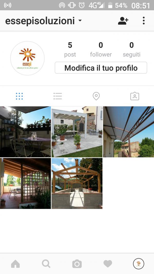 Online il profilo Instagram di EssePisoluzioni